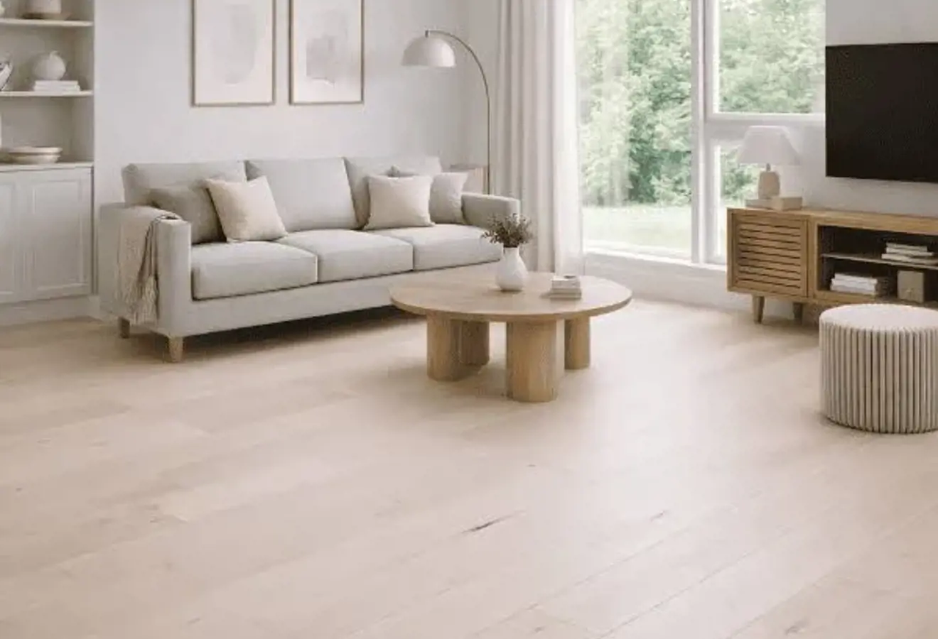 Ahorn Natur Wohnzimmer